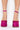 Back View Azalea Wang City On Fire Chunky Pump In Fuchsia