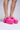 Front View Azalea Wang Claramae Pink Clog