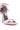 Full View Azalea Wang Clarice Feather Sandal With Rhinestone Stiletto Heel In Pink