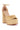 Back View Azalea Wang Clary Beige Raffia Platform Sandal