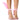 Front View Azalea Wang Cleasby Feather Sandal In Pink