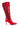 Side View Azalea Wang Cloudless Red Sporty Boot