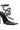 Full View Azalea Wang Cobra Snake Embellished Stiletto Sandal In Black