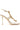 Side View Azalea Wang Cobra Snake Rhinestone Stiletto Heel In Gold