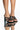 Front View Azalea Wang Cold Heart Chunky Sandal In Black