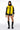 Extra View Azalea Wang Collegiate Black And Yellow Varsity Bomber