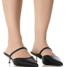 Front View Azalea Wang Colson Black Pump