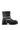 Side View Azalea Wang Coven Black Embellished Combat Boot