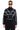 Front View Azalea Wang Crop Track Jacket In Black