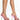 Front View Azalea Wang Cross My Heart Stiletto Sandal In Pink