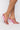 Side View Azalea Wang Cross My Heart Stiletto Sandal In Pink