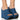 Front View Azalea Wang Daiane Slip On Wedge Sandal In Denim