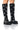 Front View Azalea Wang Dalkey Silver Hardware Embellished Boot