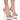 Front View Azalea Wang Dance With Me Stiletto Sandal In Nude