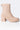 Back View Azalea Wang Dancin In The Rain Chunky Bootie In Nude