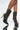 Front View Azalea Wang Dancin With The Devil Stiletto Bootie In Black