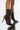 Front View Azalea Wang Dancin With The Devil Stiletto Bootie In Black