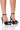 Front View Azalea Wang Daniella Stiletto Sandal In Black