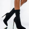 Front View Azalea Wang Darling Stiletto Heel Bootie