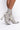 Side View Azalea Wang Dazed By Your Smile Bootie In White Snake in White Snake