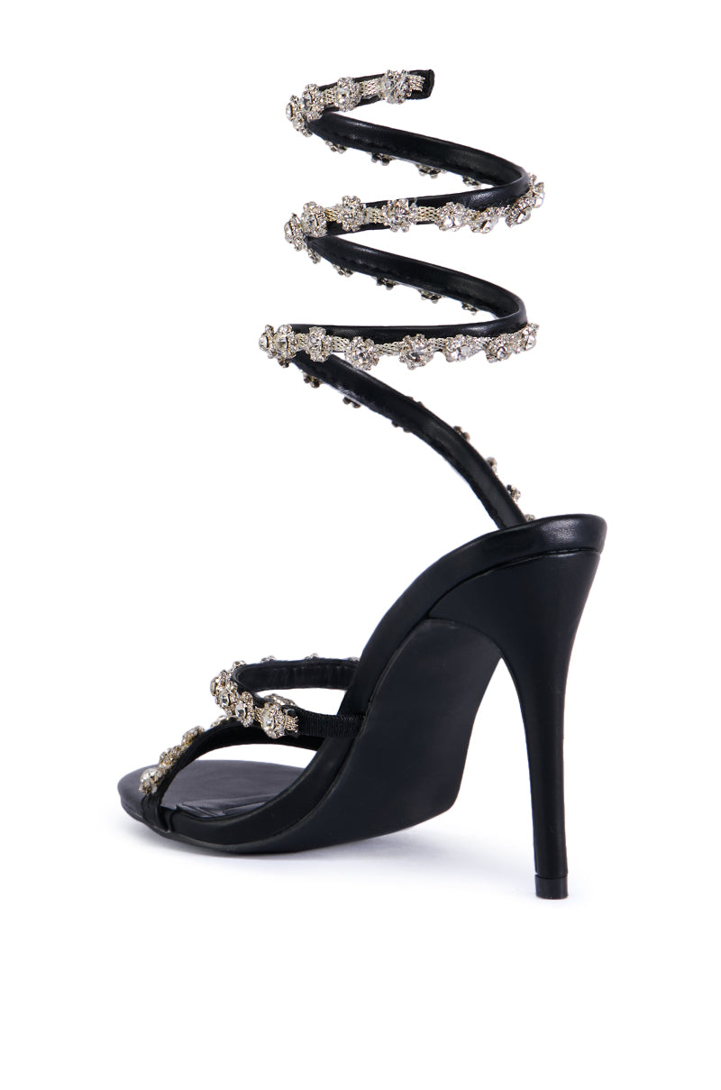 Full View Azalea Wang Delicacy Embellished Heel