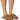 Front View Azalea Wang Delores Rope Upper Sandal In Nude