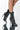 Front View Azalea Wang Diamond Dreams Stiletto Bootie In Black Multi