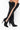 Side View Azalea Wang Diamond Everything Stiletto Boot In Black