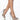 Front View Azalea Wang Diamonds And Pearls Stiletto Pump In Nude