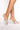 Side View Azalea Wang Dirty Dancing Stiletto Sandal In White