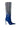 Side View Azalea Wang Discoteca Blue Sequin Boot