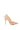 Side View Azalea Wang Discreet Tulle Polka Dot Pump In Nude