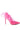 Side View Azalea Wang Discreet Tulle Polka Dot Pump In Pink