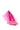 Back View Azalea Wang Discreet Tulle Polka Dot Pump In Pink