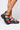 Back View Azalea Wang Do It Like We Do Flatform Sandal in Multi