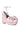 Back View Azalea Wang Do Not Disturb Embellished Bow Chunky Sandal In Light Pink