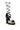 Back View Azalea Wang Do You Your Thing Chunky Sandal In Black