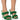 Front View Azalea Wang Domitilla Slip On Stiletto Sandal In Green