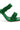 Full View Azalea Wang Domitilla Slip On Stiletto Sandal In Green