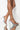 Front View Azalea Wang Dont Play With My Heart Stiletto Heel Sandal in Light Blue