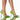 Front View Azalea Wang Dont Trip Stiletto Pump In Green