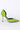 Back View Azalea Wang Dont Trip Stiletto Pump In Green