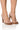 Front View Azalea Wang Drop Stiletto Sandal In Nude