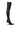 Back View Azalea Wang Dynamic Stretch Over The Knee Teeth Boot In Black