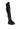 Back View Azalea Wang Edsel Black Over The Knee Lace Up Boot