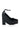 Side View Azalea Wang Elise Pointed Toe Platform Wedge Pump In Black