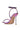 Detail View Azalea Wang Elven Purple Diamond Heel Sandal