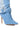 Detail View Azalea Wang Empowered Embellished Foldover Bootie In Denim