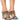 Front View Azalea Wang Envie Multi Gemstone Jewel Drape Sandal