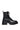 Side View Azalea Wang Exton Black Combat Bootie